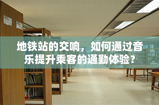 地铁站的交响，如何通过音乐提升乘客的通勤体验？