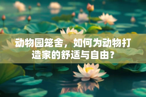 动物园笼舍，如何为动物打造家的舒适与自由？