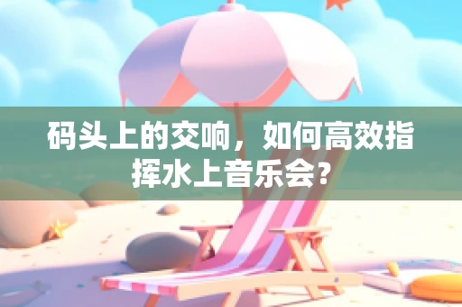 码头上的交响，如何高效指挥水上音乐会？