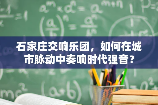 石家庄交响乐团，如何在城市脉动中奏响时代强音？