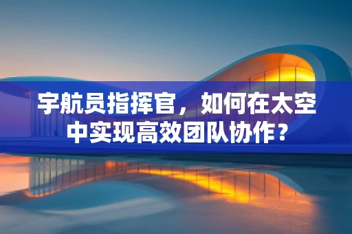 宇航员指挥官，如何在太空中实现高效团队协作？