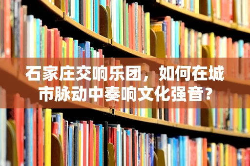 石家庄交响乐团，如何在城市脉动中奏响文化强音？