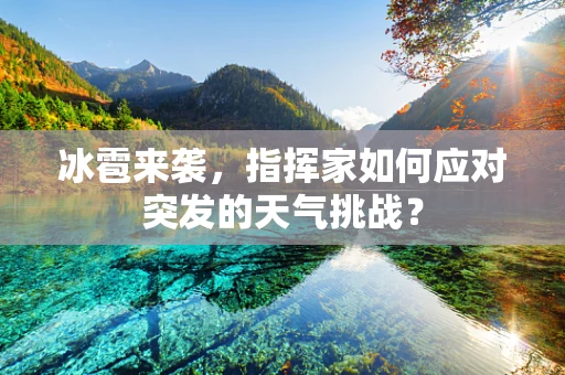 冰雹来袭，指挥家如何应对突发的天气挑战？