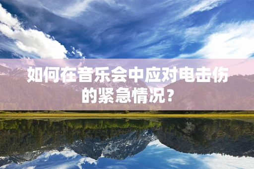 如何在音乐会中应对电击伤的紧急情况？