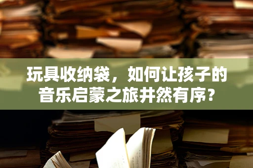 玩具收纳袋，如何让孩子的音乐启蒙之旅井然有序？