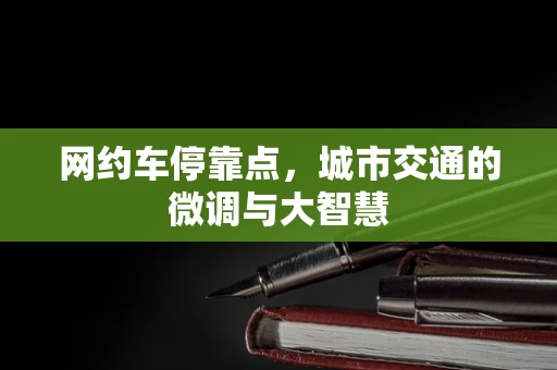 网约车停靠点，城市交通的微调与大智慧